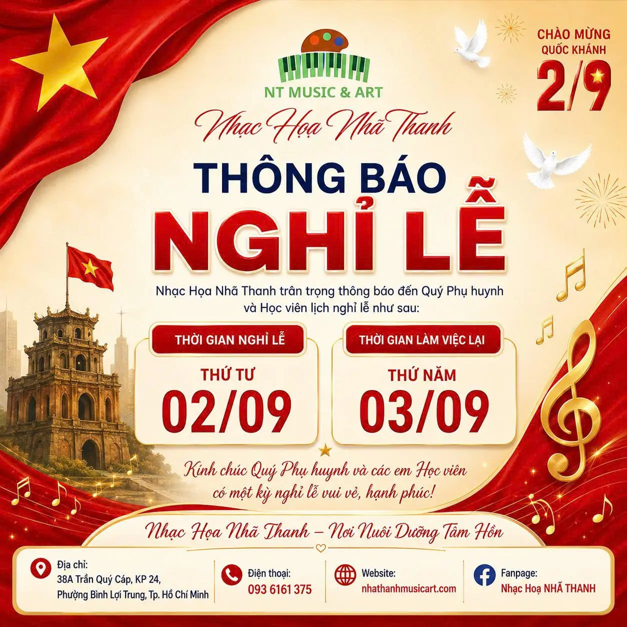 Nhạc Họa NHÃ THANH - Nhi Web 0582611569